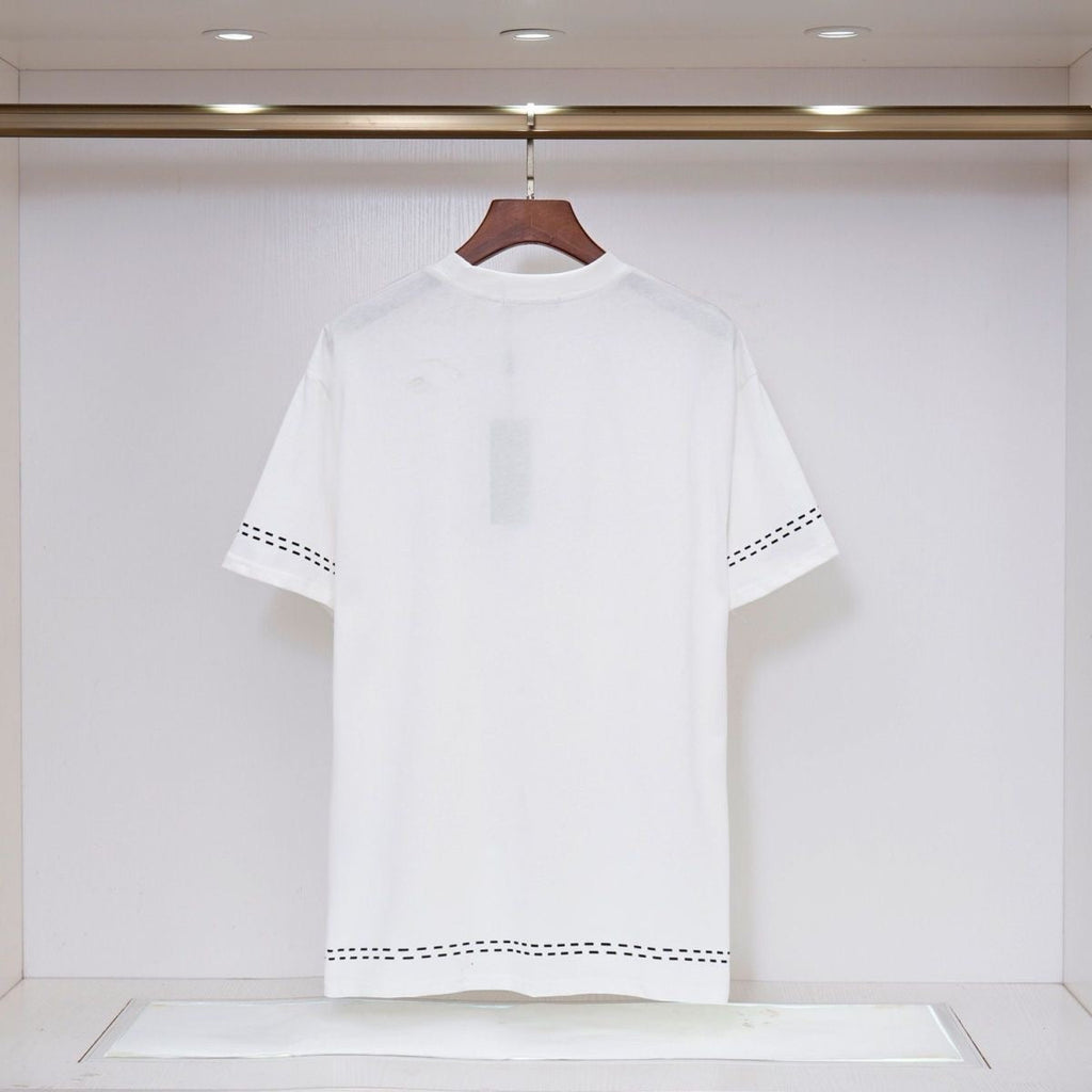 Men's Streetwear Cotton T-Shirt #9 | Black & White Tee