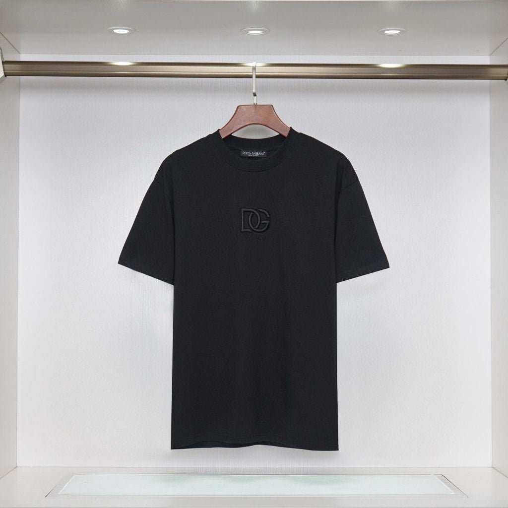 Streetwear Cotton T-Shirt #10 | Men's Black White Orange Tee