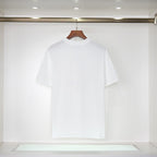 Streetwear Cotton T-Shirt #10 | Men's Black White Orange Tee