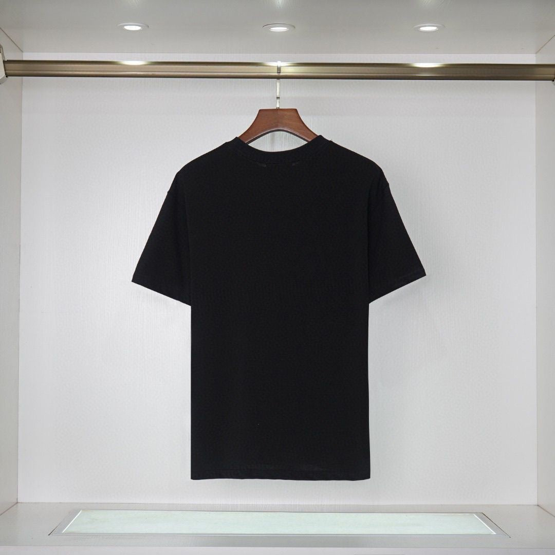 D*G Men's Cotton Streetwear T-Shirt #11 | Black & White Tee