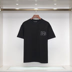 Men's Cotton Streetwear T-Shirt #11 | Black & White Tee