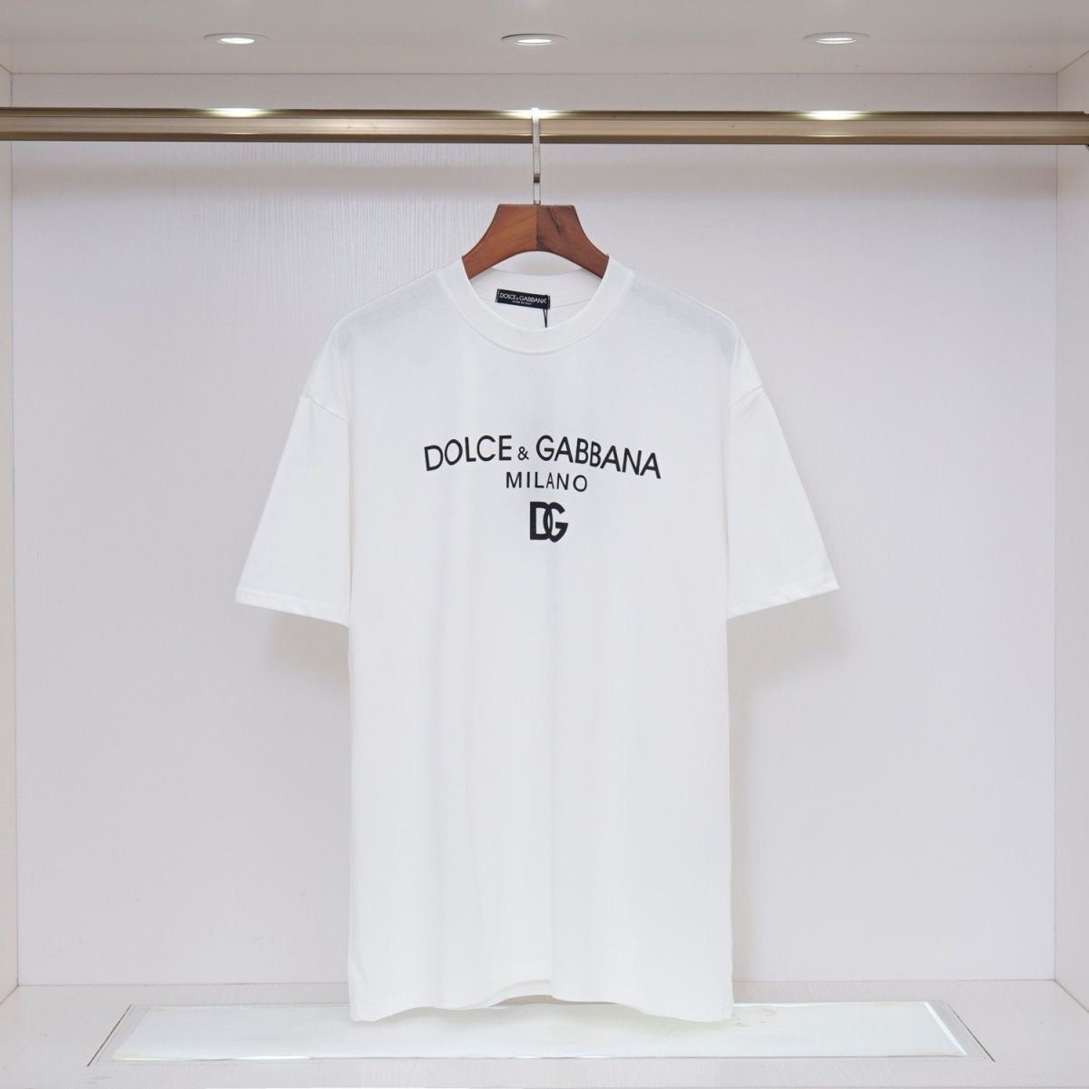 D*G Men's Streetwear T-Shirt #14 | Black & White Cotton Tee