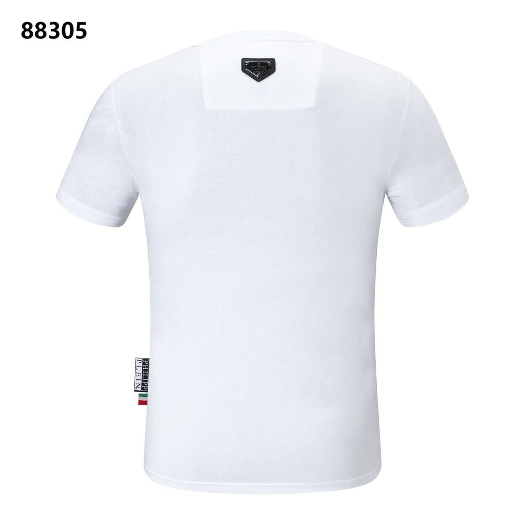 PP Black Cotton Streetwear T-Shirt #40 | Men's Tee