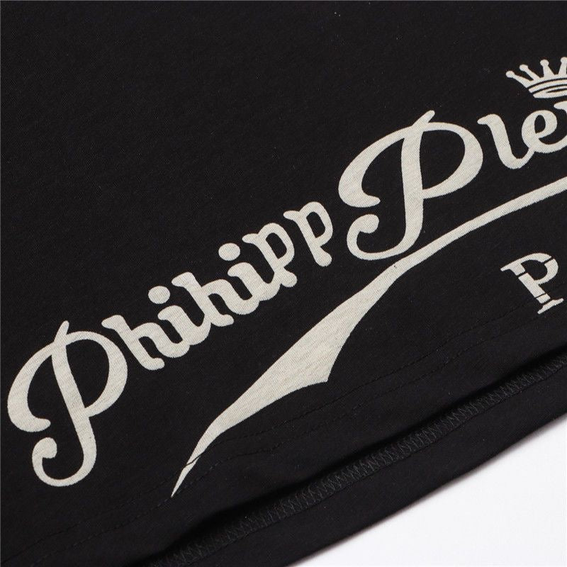 PP Black Cotton Street Style T-Shirt #35 | Men's Tee