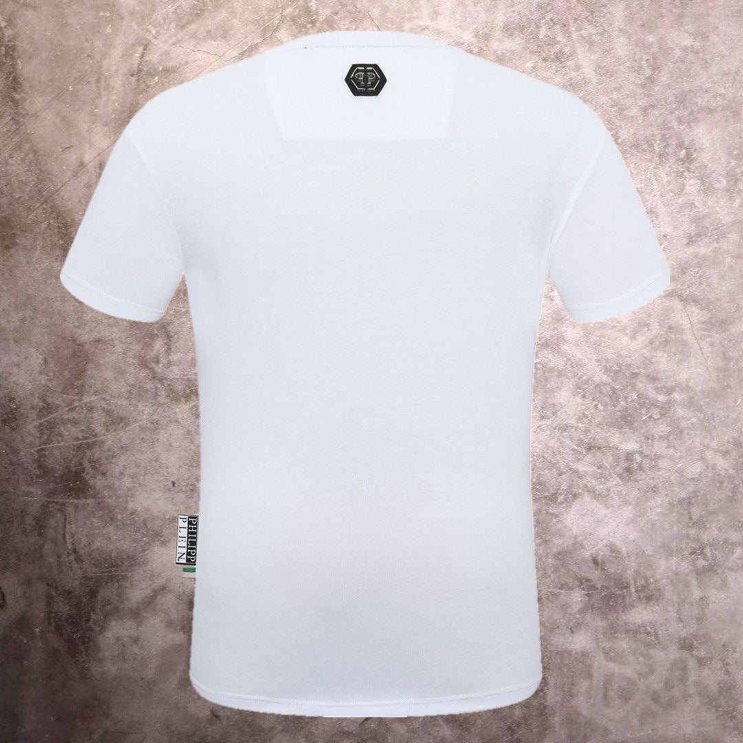 PP Men's Black Cotton Street Style T-Shirt #21
