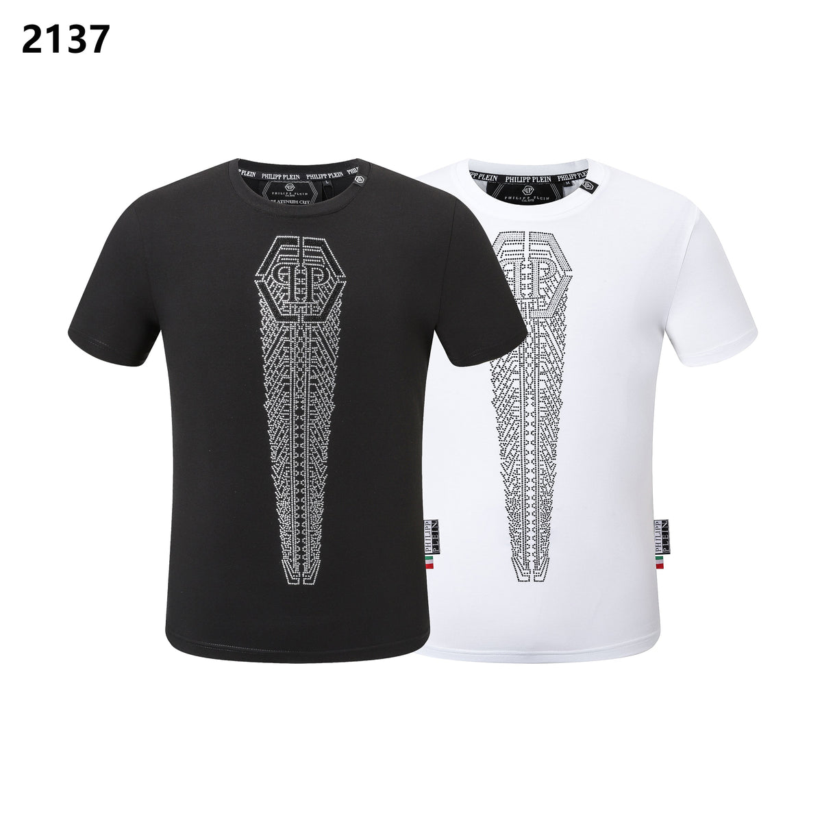 PP Black Cotton Street Style T-Shirt #57 | Men's Tee