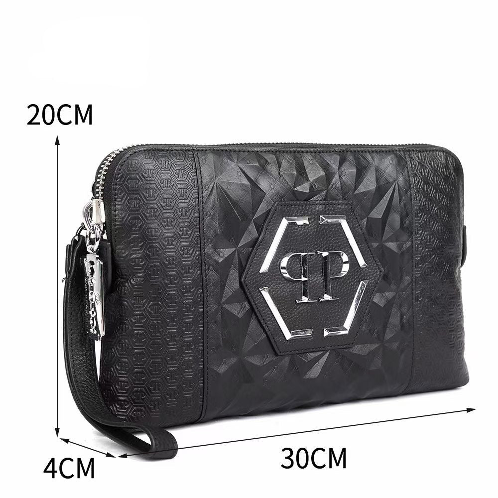 PP Black Leather Bag #7