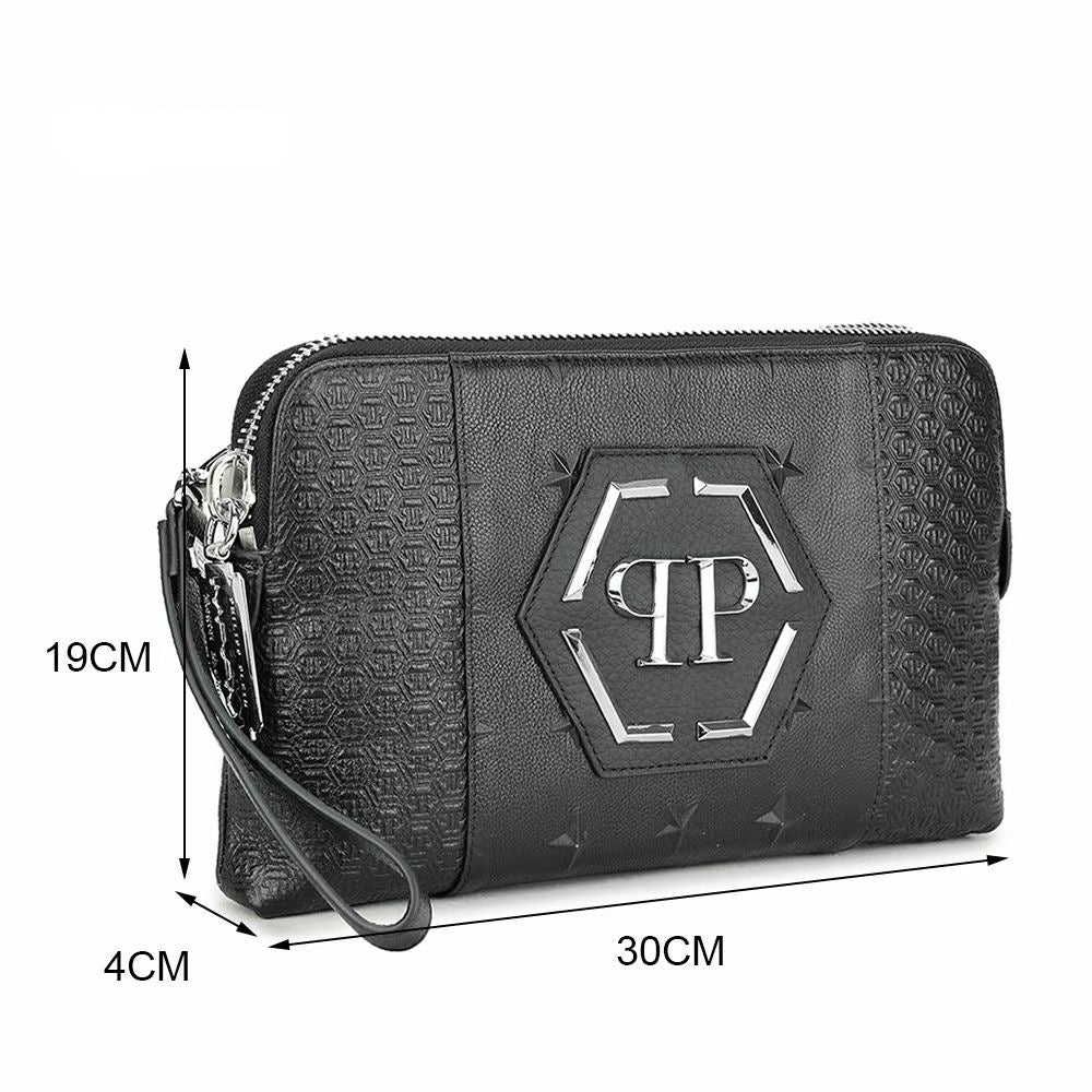 PP Black Leather Bag #8