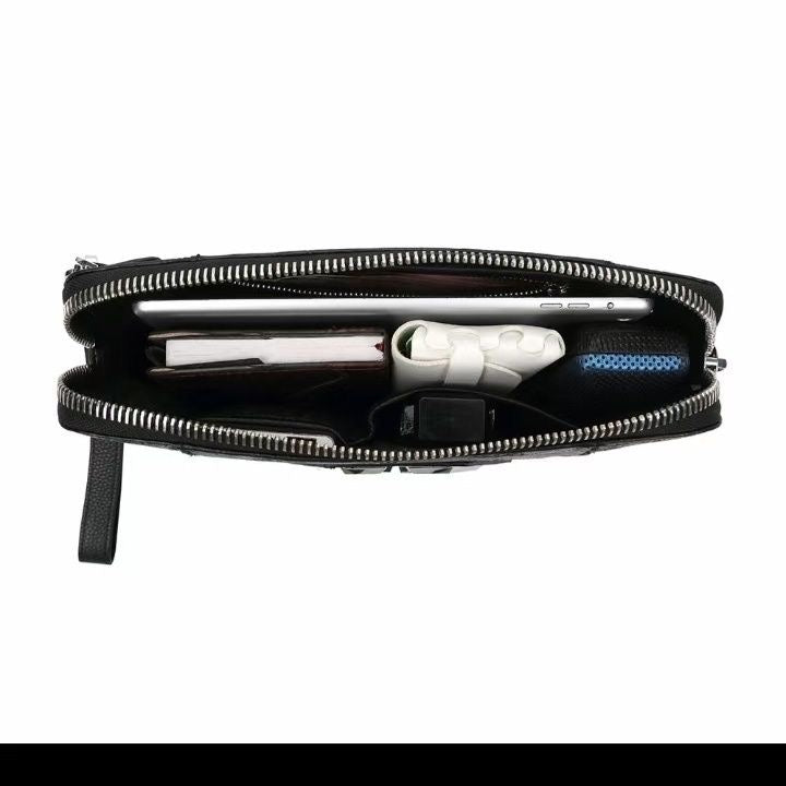 PP Black Leather Bag #8