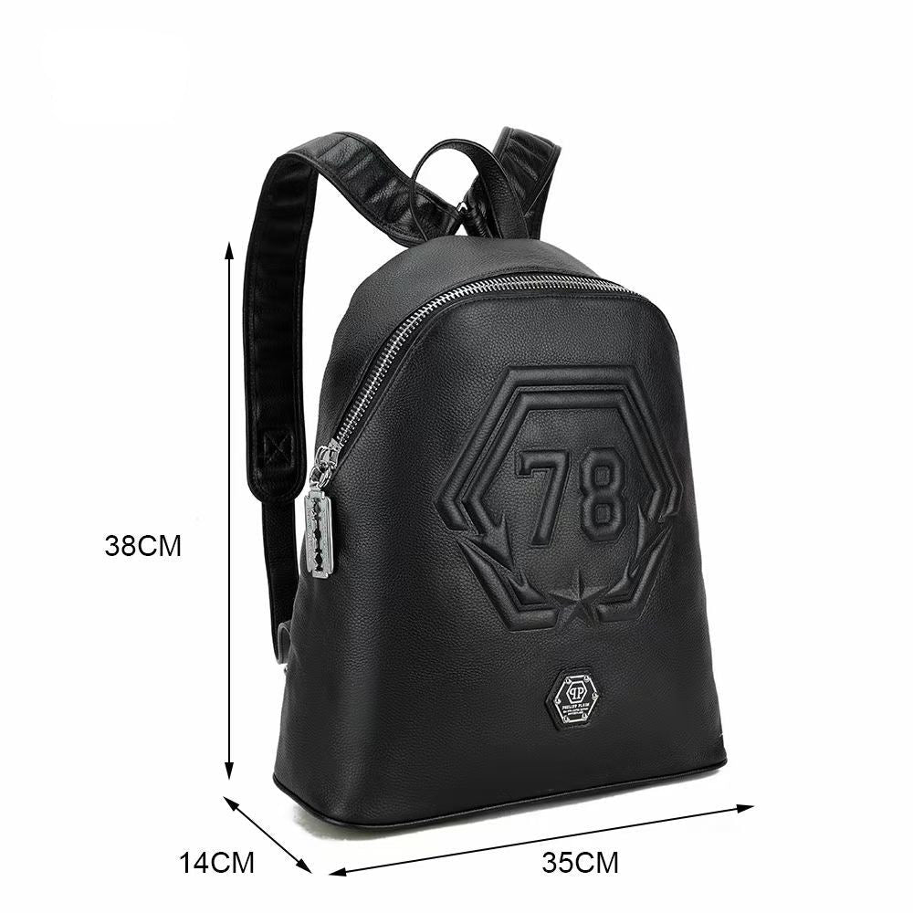PP Black Leather Bag #9