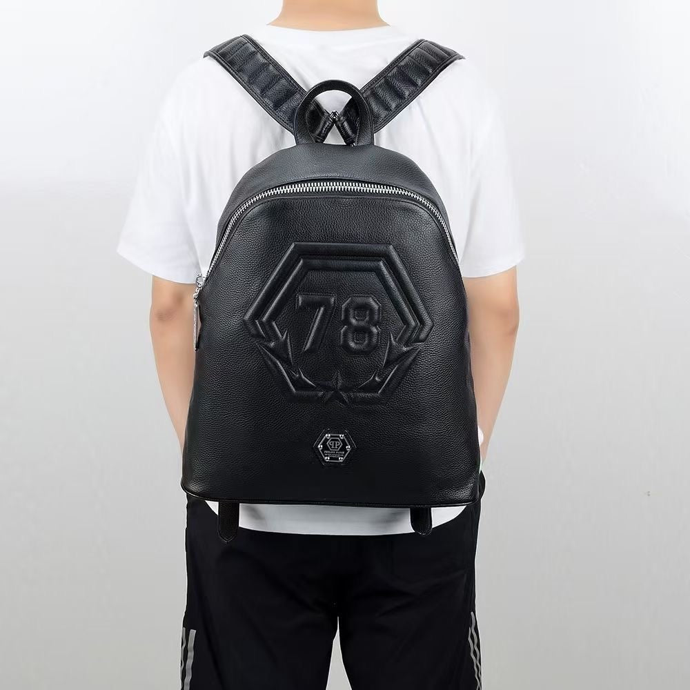 PP Black Leather Bag #9