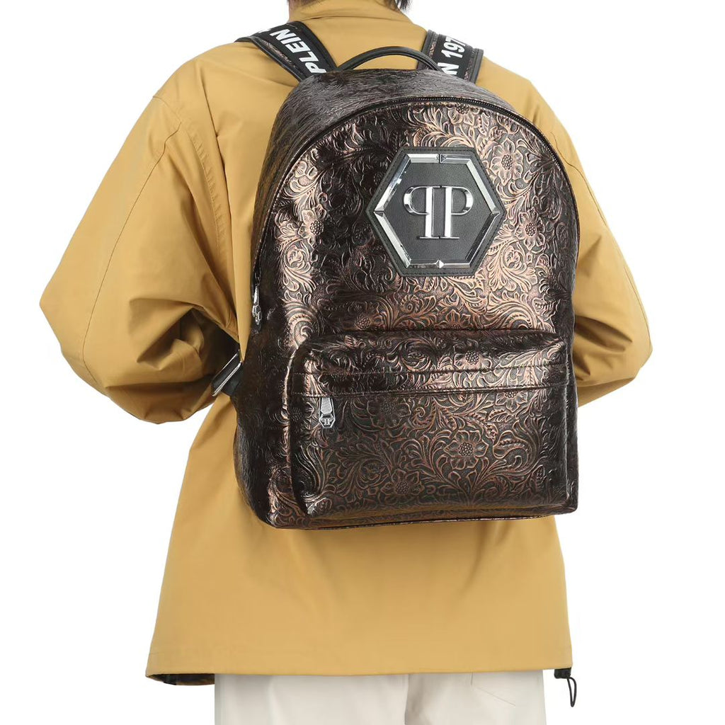 PP Gold Leather Bag #5379