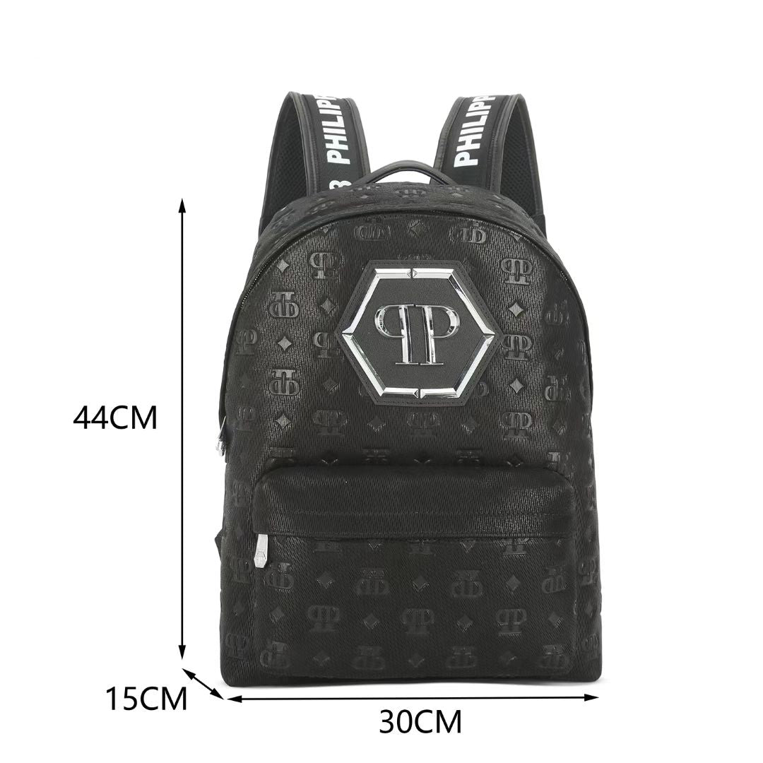 PP Black Leather Bag #2611