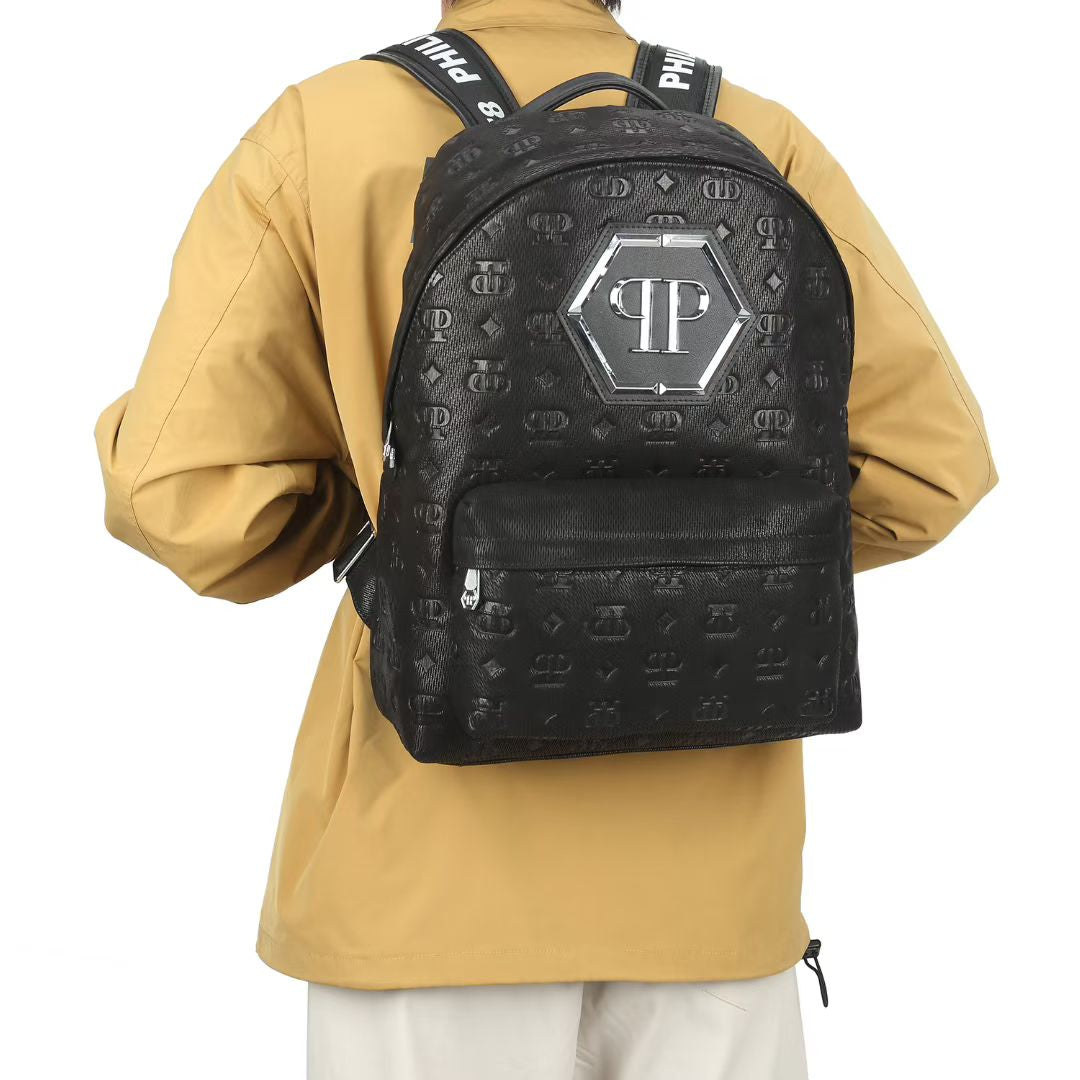 PP Black Leather Bag #2611