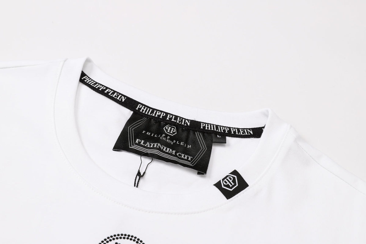PP Black Cotton Streetwear T-Shirt #59 | Men's Tee