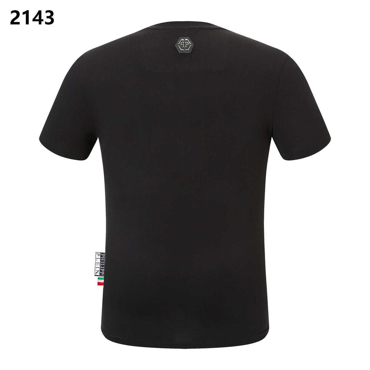 PP Black Cotton Streetwear T-Shirt #59 | Men's Tee