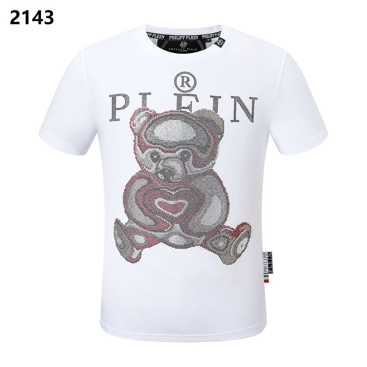 PP Black Cotton Streetwear T-Shirt #59 | Men's Tee