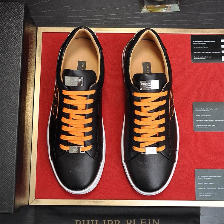 PP Black Casual Sneakers #33 | Men's Streetwear