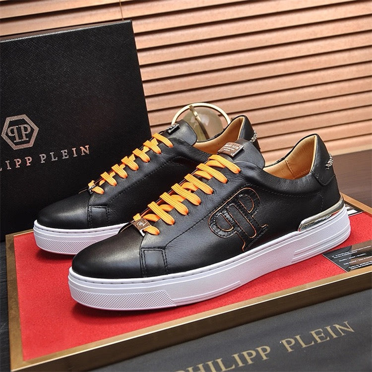 PP Black Casual Sneakers #33 | Men's Streetwear