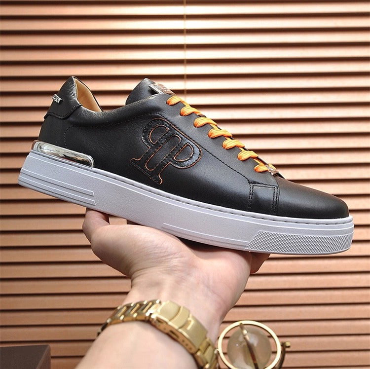 PP Black Casual Sneakers #33 | Men's Streetwear