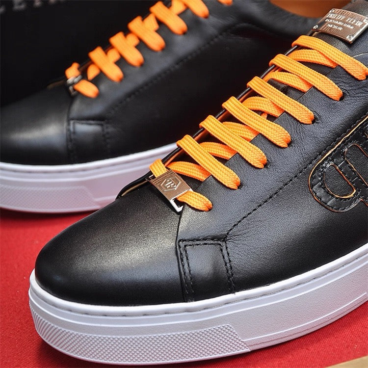 PP Black Casual Sneakers #33 | Men's Streetwear