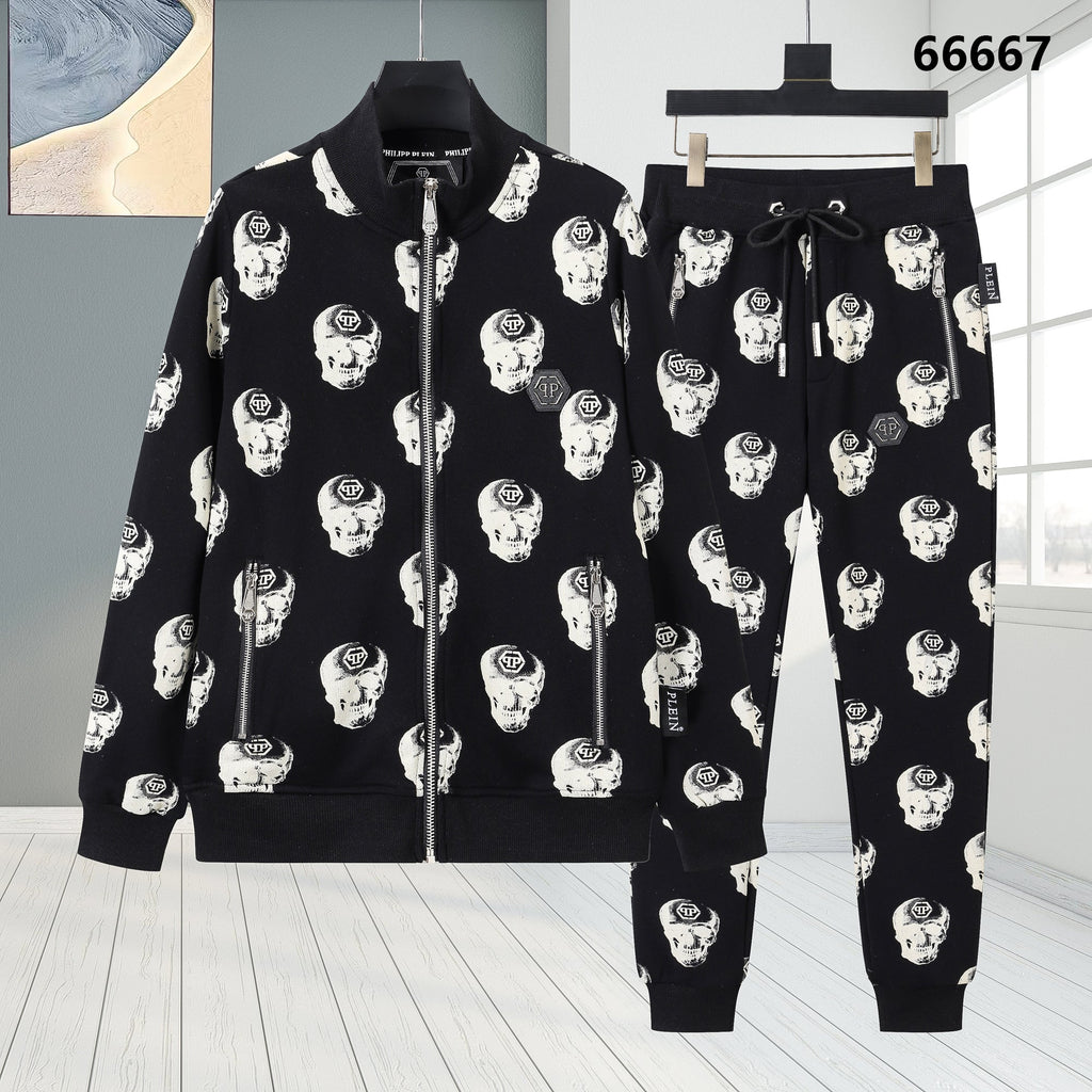 PP Black Tracksuit #15 | Men's Streetwear
