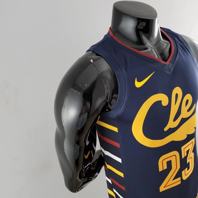 James Cavaliers #23 Striped Jersey - View 007