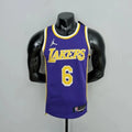 James Lakers #6 Jordan Jersey 2021 - View 001
