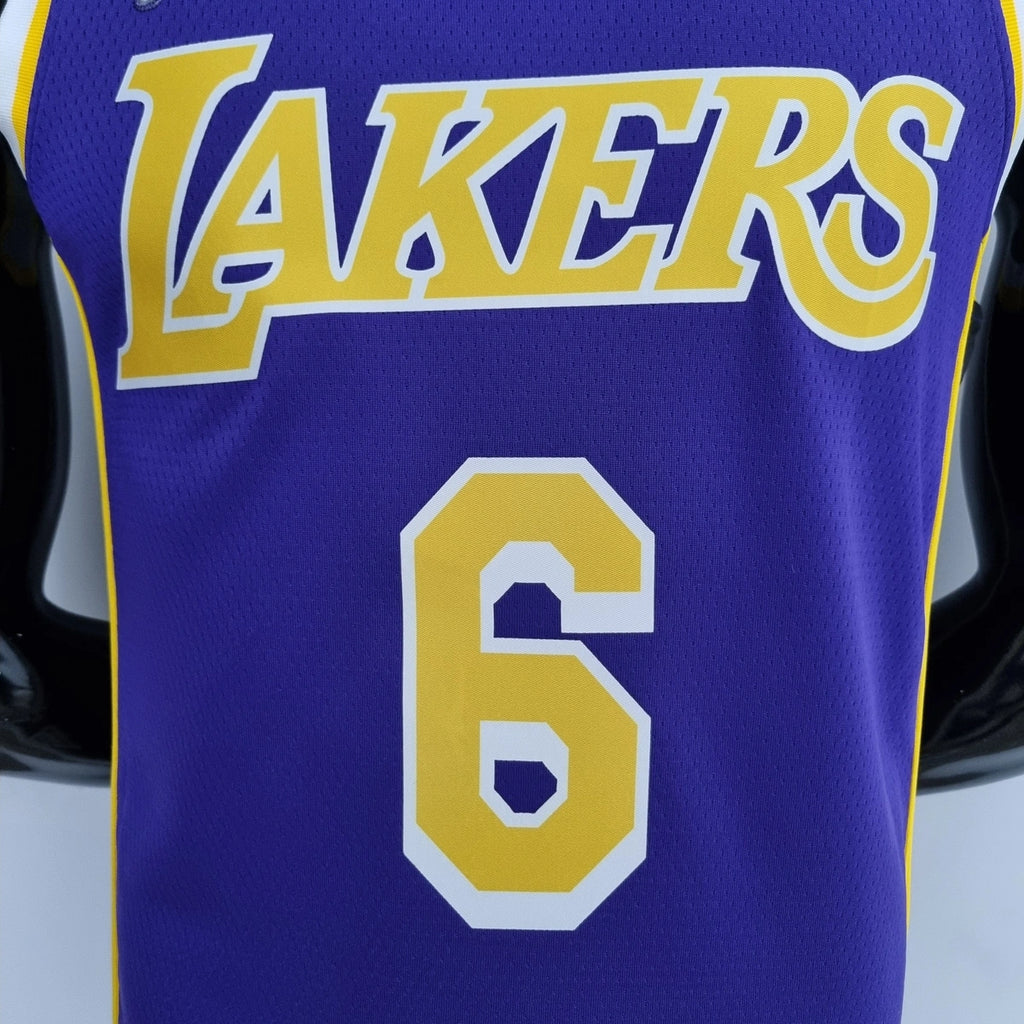 James Lakers #6 Jordan Jersey 2021 - View 003