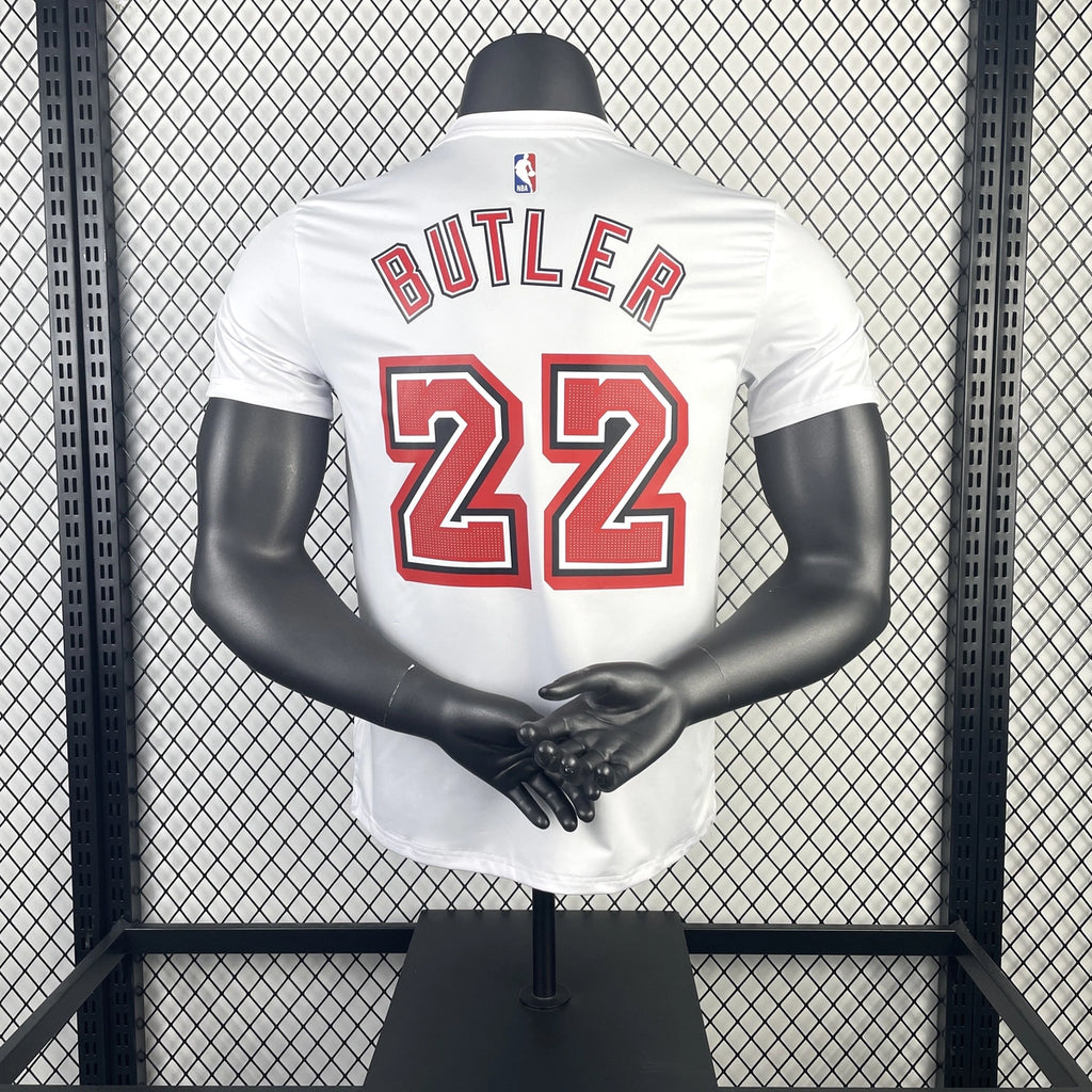 Jimmy Butler Miami Heat #22 Throwback Jersey 2023 - View 002
