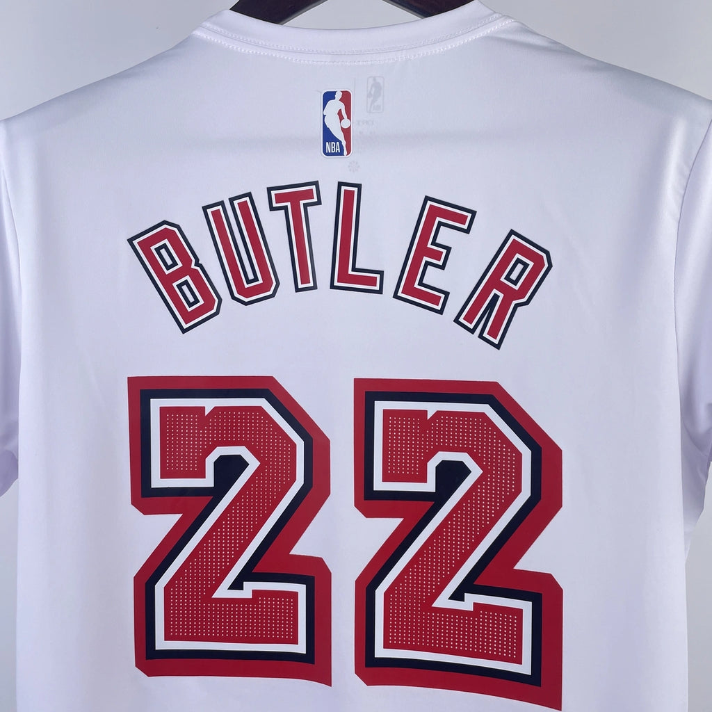 Jimmy Butler Miami Heat #22 Throwback Jersey 2023 - View 007