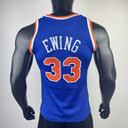 Patrick Ewing New York Knicks No.33 Throwback Swingman Jersey 1991-92 - View 919