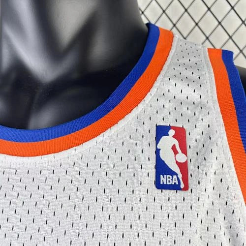Patrick Ewing New York Knicks No.33 Throwback Swingman Jersey 1991-92 - View 919