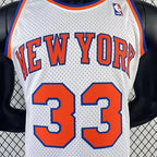 Patrick Ewing New York Knicks No.33 Throwback Swingman Jersey 1991-92 - View 919