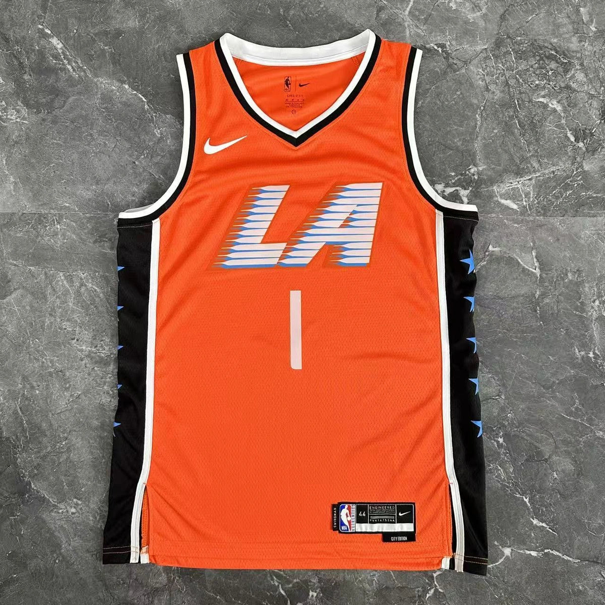 James Harden No.1 Los Angeles Clippers City Edition Jersey 2025-26 NBA Authentic Swingman Jersey - View 3