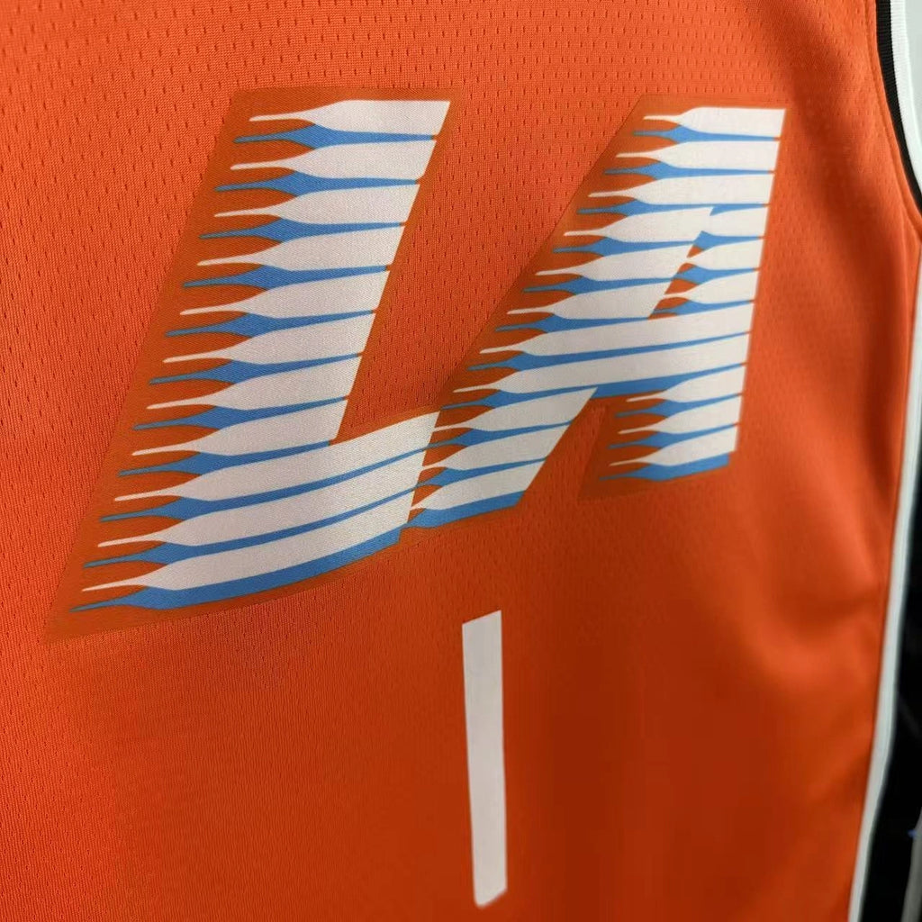 James Harden No.1 Los Angeles Clippers City Edition Jersey 2025-26 NBA Authentic Swingman Jersey - View 8