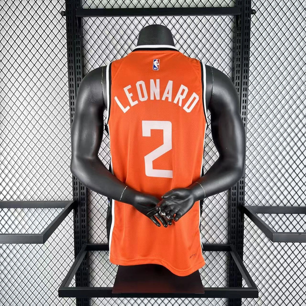 Kawhi Leonard No.2 Los Angeles Clippers City Edition Jersey 2025-26 NBA Authentic Swingman Jersey - View 1