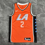 Kawhi Leonard No.2 Los Angeles Clippers City Edition Jersey 2025-26 NBA Authentic Swingman Jersey - View 2