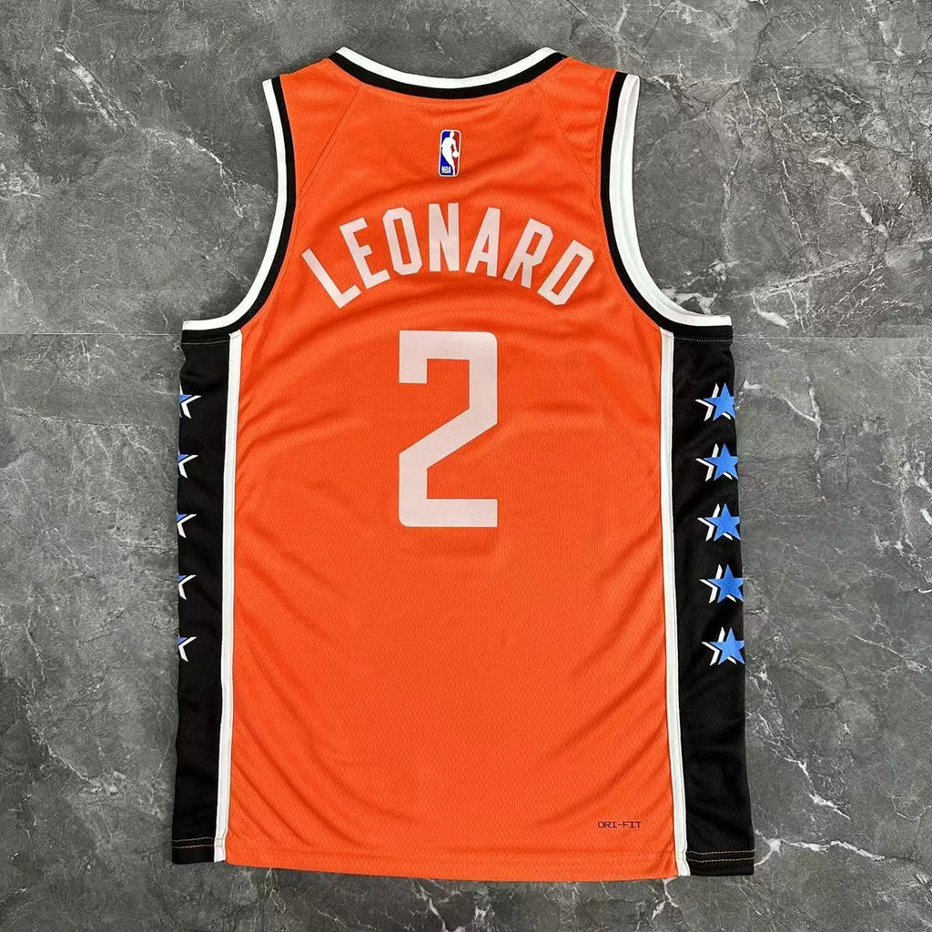 Kawhi Leonard No.2 Los Angeles Clippers City Edition Jersey 2025-26 NBA Authentic Swingman Jersey - View 3