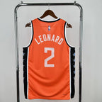 Kawhi Leonard No.2 Los Angeles Clippers City Edition Jersey 2025-26 NBA Authentic Swingman Jersey - View 11