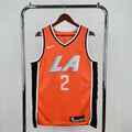 Kawhi Leonard No.2 Los Angeles Clippers City Edition Jersey 2025-26 NBA Authentic Swingman Jersey - View 12