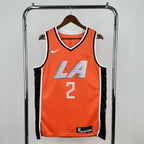 Kawhi Leonard No.2 Los Angeles Clippers City Edition Jersey 2025-26 NBA Authentic Swingman Jersey - View 12