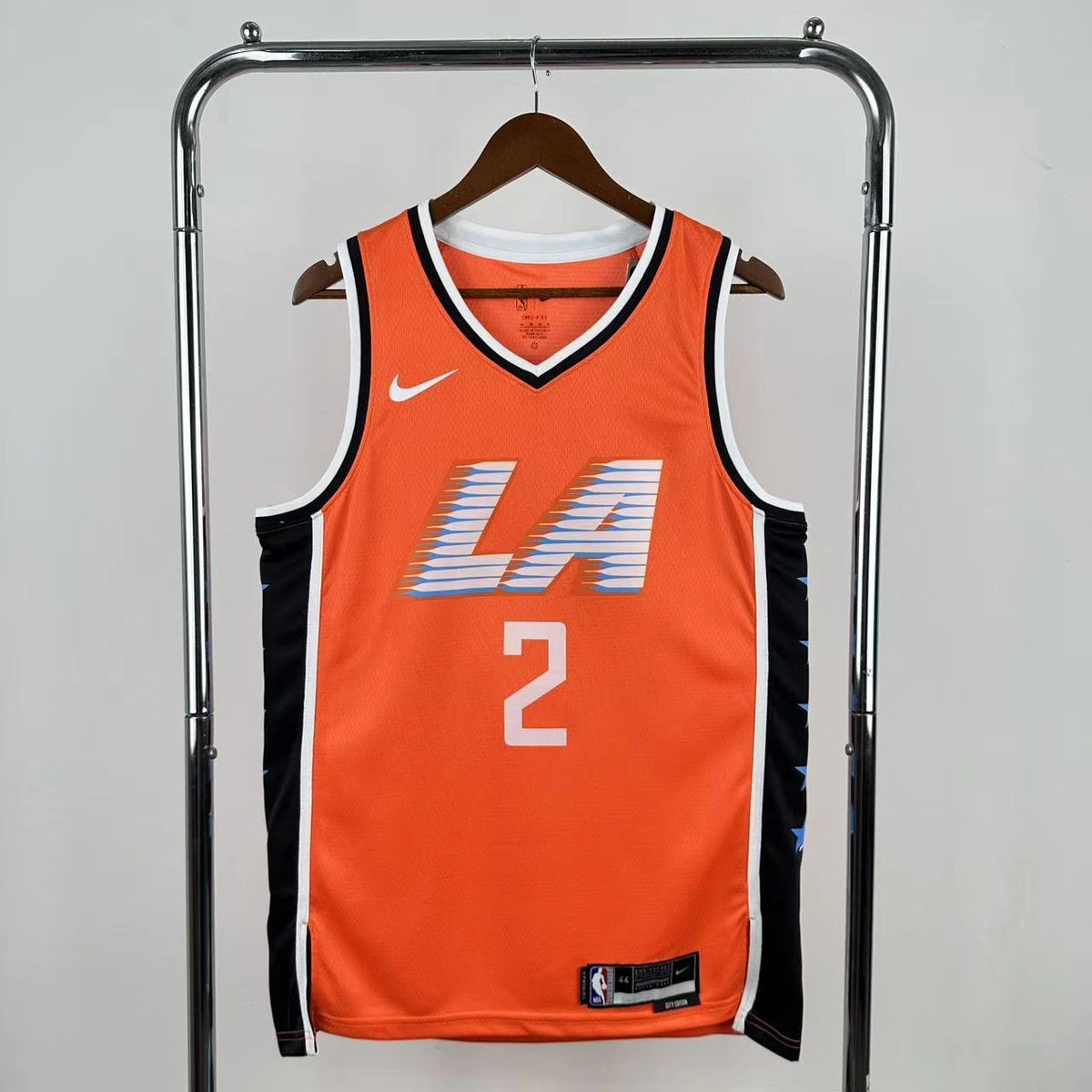 Kawhi Leonard No.2 Los Angeles Clippers City Edition Jersey 2025-26 NBA Authentic Swingman Jersey - View 12