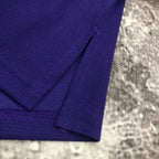 Lakers Fabric Detail in Purple — Flatlay