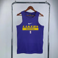 Lakers Front Full View in Purple — Hanging