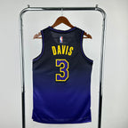 Lakers BackFull City Jersey in Purple Hanging 011