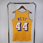 Jerry West Los Angeles Lakers No.44 Throwback Swingman Jersey 1971-72 - View 717