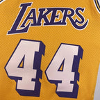 Jerry West Los Angeles Lakers No.44 Throwback Swingman Jersey 1971-72 - View 717