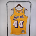 Jerry West Los Angeles Lakers No.44 Throwback Swingman Jersey 1971-72 - View 717