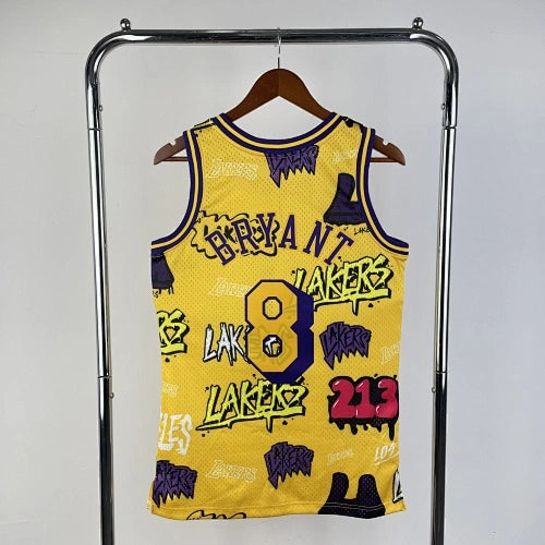 Kobe Bryant Los Angeles Lakers No.8 Throwback Swingman Jersey 1996-97 - View 969
